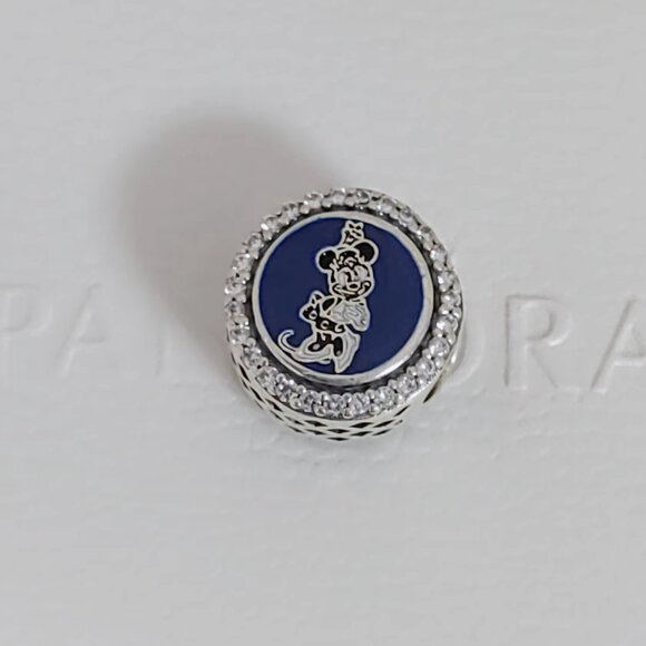 Pandora 2022 Minnie Mouse Hanukkah Menorah Bead Charm S925 Silver with box - Picture 5 of 5